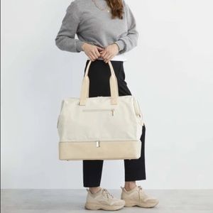 BEIS Beige Weekender Bag